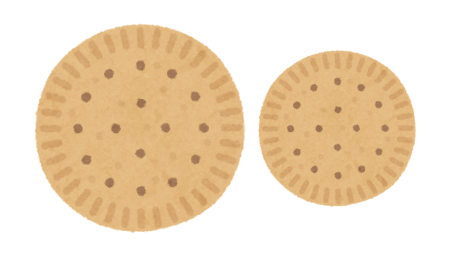 ビスケットのイラスト