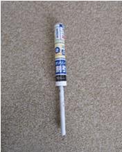 細長い紙の棒に紙が巻き付けられている写真