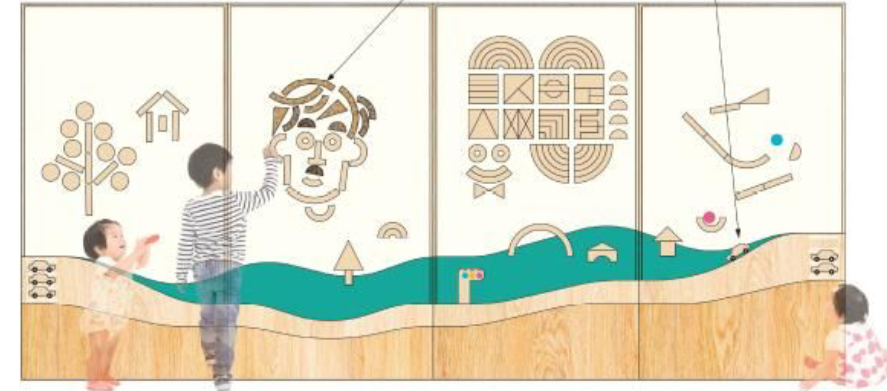 くまのドライブエリアの玩具画像
