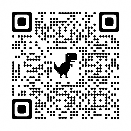 ハローズ駐車場のQRコード