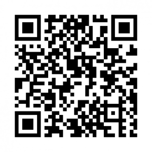 iPhone向け地震防災訓練用アプリのダウンロード用QRコード