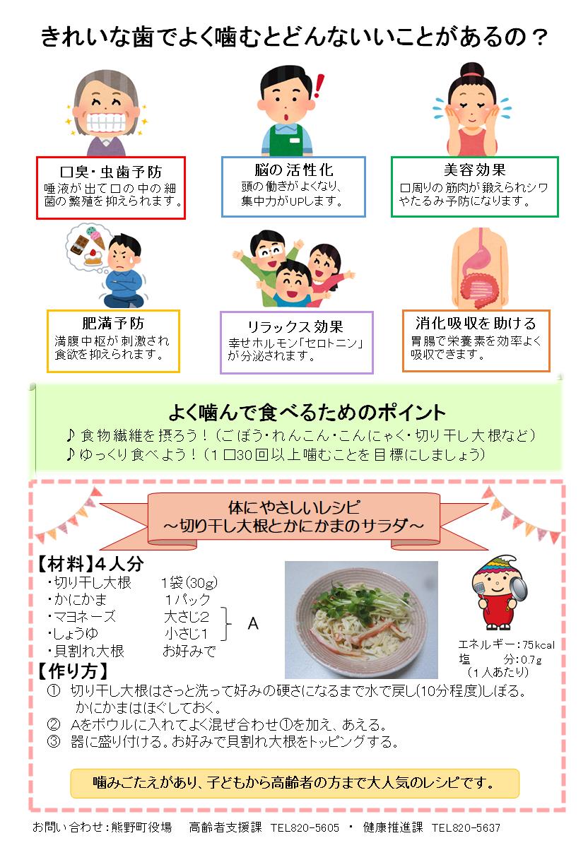 ふでりんいきいき通信第1回裏面