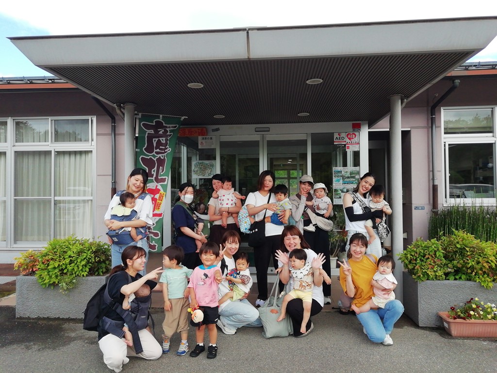 6月のびのびサークルの集合写真