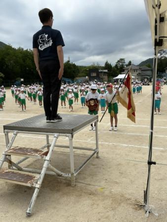 熊野第四小学校運動会の様子
