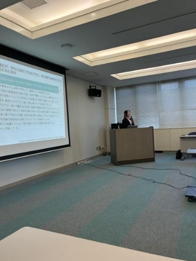 コミュニティ・スクール研修会講演の様子