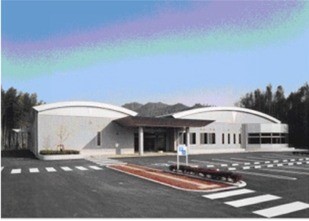 熊野町立図書館の外観の写真