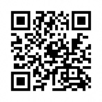 熊野町の観光大使「ふでりん」LINEスタンプショップの二次元コード