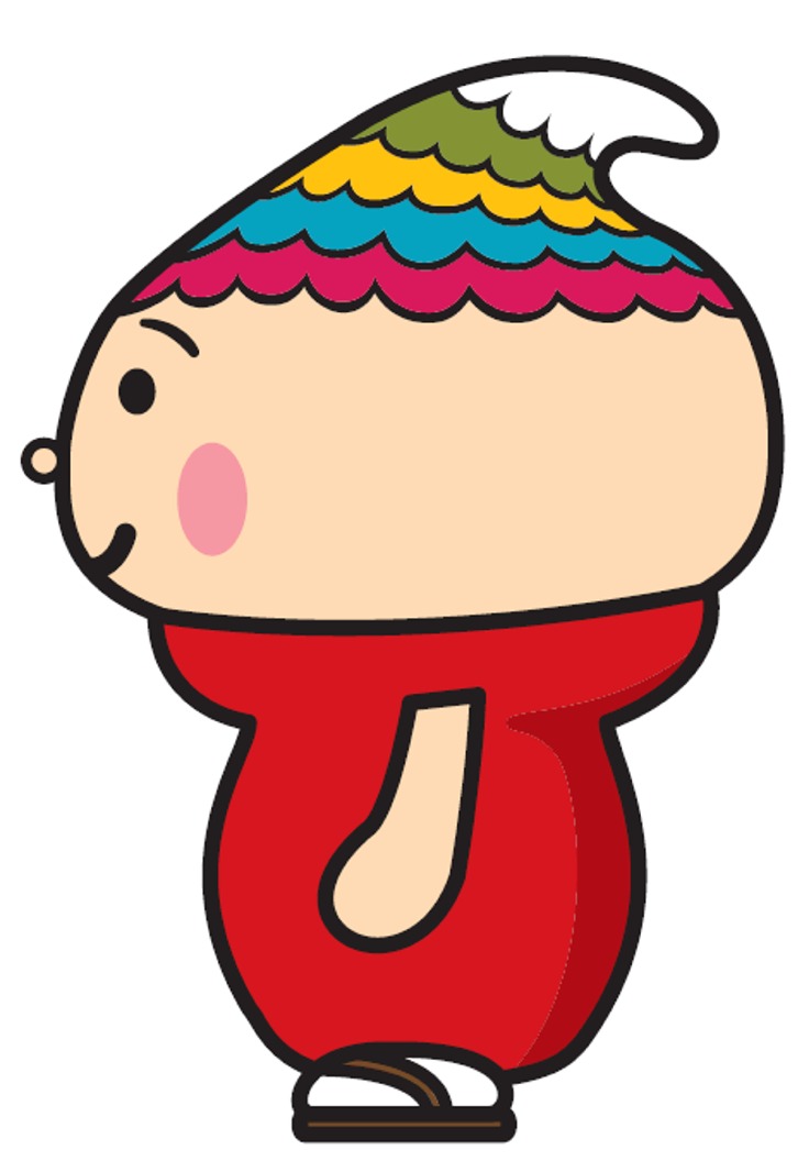 左を向いたふでりん